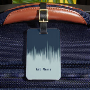 Midnight Blue - Personalizable! Gepäckanhänger