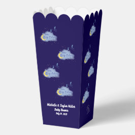 Midnight Blue Starlit Baby Boy Bliss Stork Geschenkschachtel