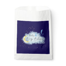 Midnight Blue Starlit Baby Boy Bliss Stork