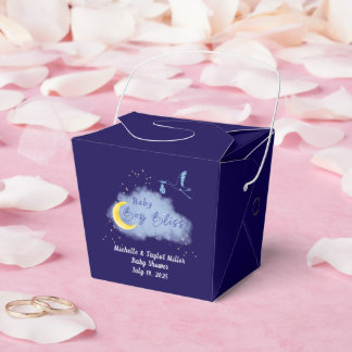 Midnight Blue Sternenlicht Baby Boy Bliss Storch Geschenkschachtel