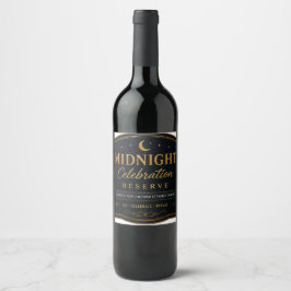 Midnight Celebration Reserve Weinlabel Weinetikett