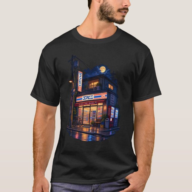 Midnight Convenience Store T-Shirt (Vorderseite)