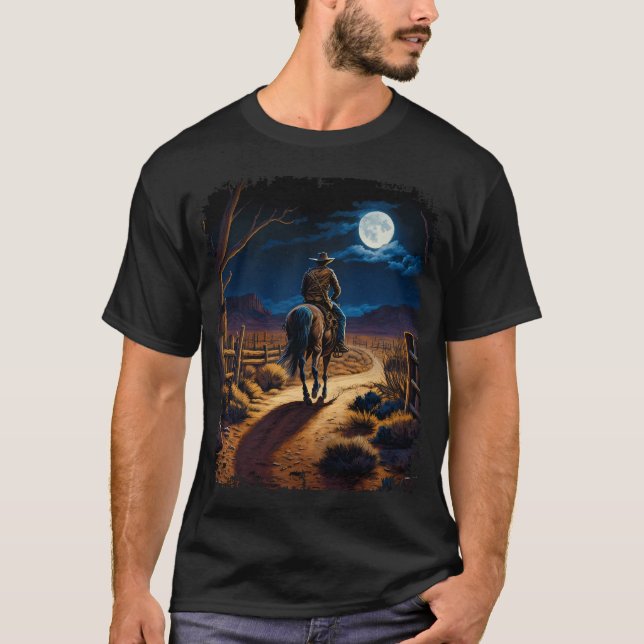 Midnight Cowboy Adventure T-Shirt (Vorderseite)