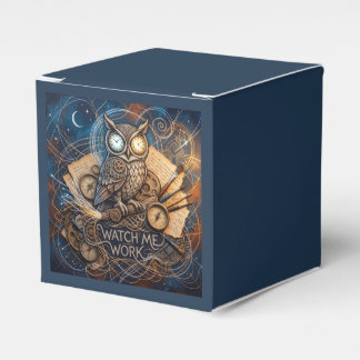 Midnight Creative Night Owl Abstrakt Geschenkschachtel
