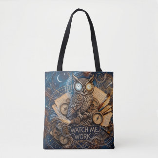 Midnight Creative Night Owl Abstrakter Kunstdruck