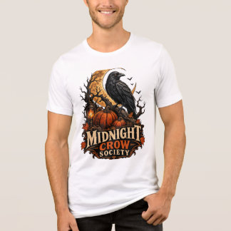 Midnight Crow Society Gothic Halloween Rabe Tri-Blend Shirt
