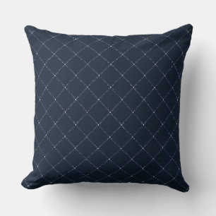 Midnight Diamonds Accent Kissen