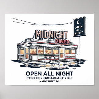 Midnight Diner Open All Night NIGHTSHIFT 90 Poster