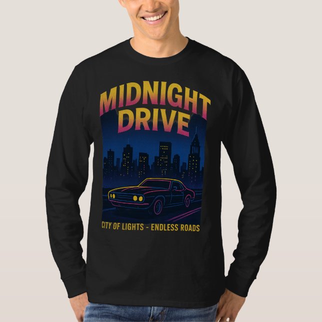 Midnight Drive T-Shirt (Vorderseite)
