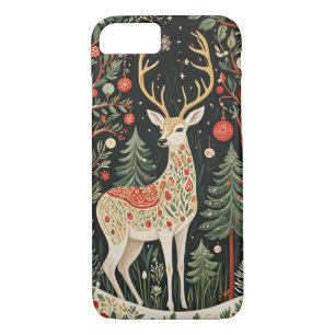 Midnight Forest Christmas Deer Case-Mate iPhone Hülle