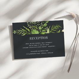 Midnight Garden Empfang Card Einladung