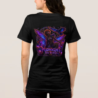 Midnight Has Wings Dark Fairy Women’s T-Shirt Tri-Blend Shirt