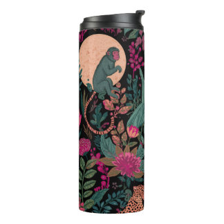 Midnight Jungle Mond Tumbler Thermosbecher