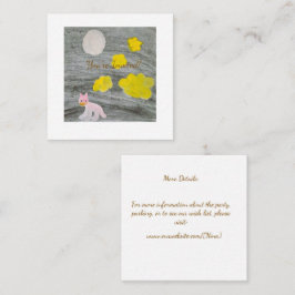 Midnight Kitty Adventure Begleitkarte