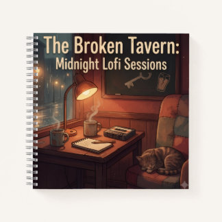 Midnight Lofi Sessions Journal Notizbuch