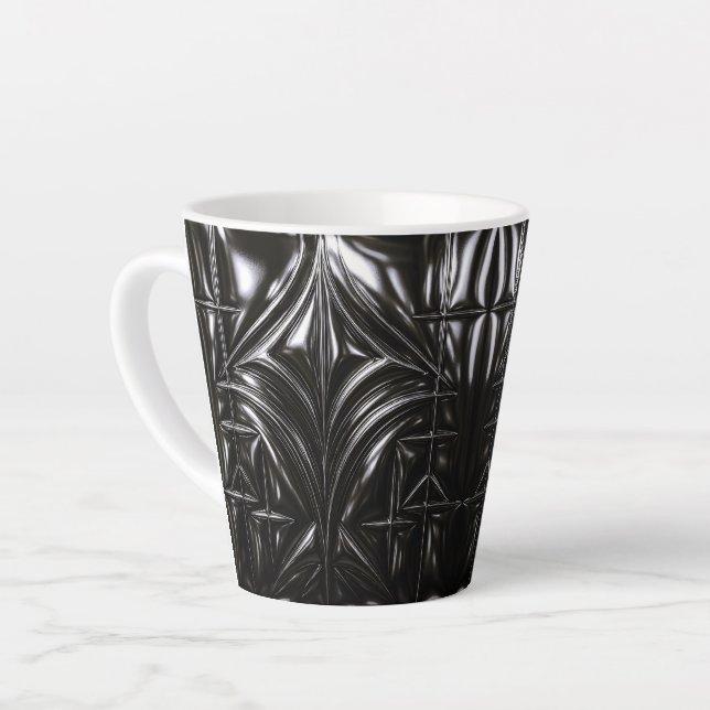 Midnight Luxe-Prägung Milchtasse (Linke Ecke)