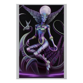 Midnight Magic of the Lunar Maiden Poster