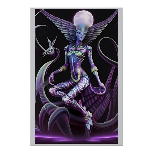 Midnight Magic of the Lunar Maiden Poster (Vorderseite)