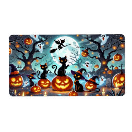 Midnight Magic: Schwarze Katzen & Kürbisse Hallowe