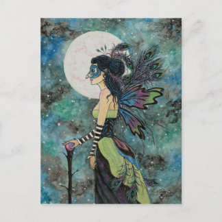 "Midnight Masquerade" Postcard Fantasy Art Postkarte