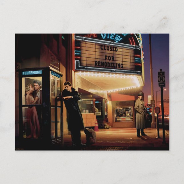 Midnight Matin Postkarte (Vorderseite)