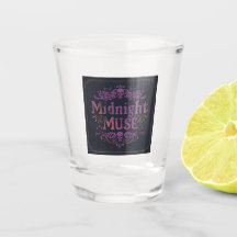 Midnight Muse Gothic Shotglas | Velvet Chaos