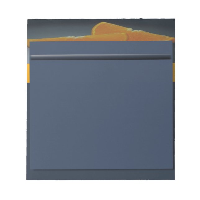 Midnight Orange Notepad Notizblock (Vorderseite)
