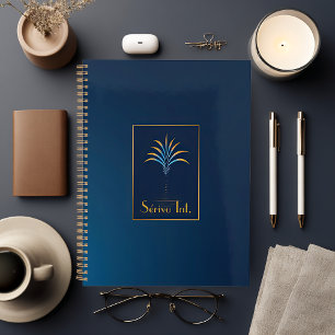 Midnight Palm Collection Luxury Navy Blue Planer