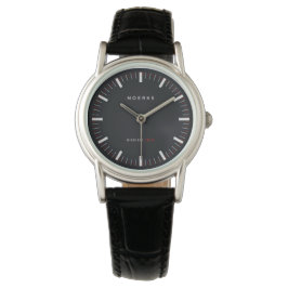 Midnight Pulse Analog Watch Face Armbanduhr