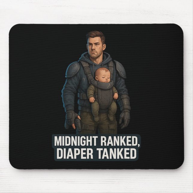 Midnight Rangliste  Mousepad (Vorne)