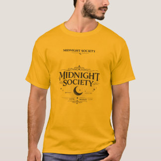 Midnight Society T-Shirt Vintage Gothic Mond Tee