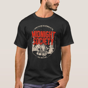 Midnight Society Team Camping Hiking Outdoor T-Shirt