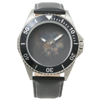 Midnight Spark: 2026 Fireworks Men’s Watch Armbanduhr