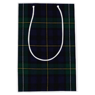 Midnight-Tartan-Geschenktasche mittel Mittlere Geschenktüte