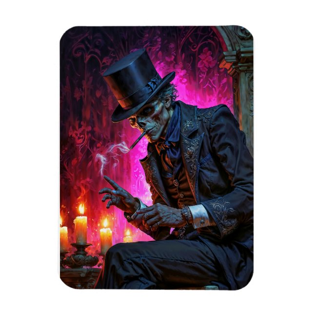 Midnight Toast with the Baron Samedi Magnet (Vertikal)