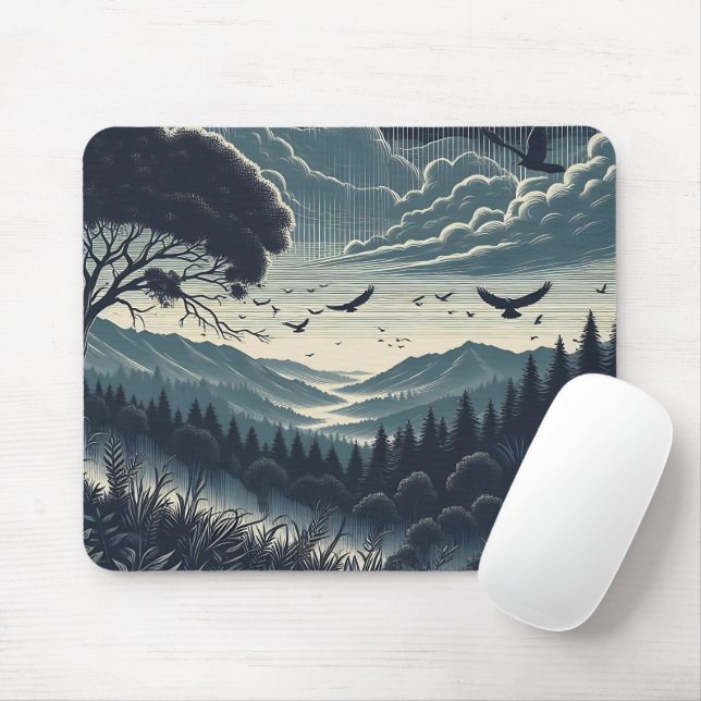 Midnight Valley Mousepad (Mit Mouse)