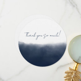 Midnight Watercolor Dankeskarte