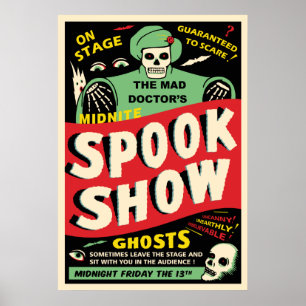 Midnite Gespenst-Show-Plakat Poster