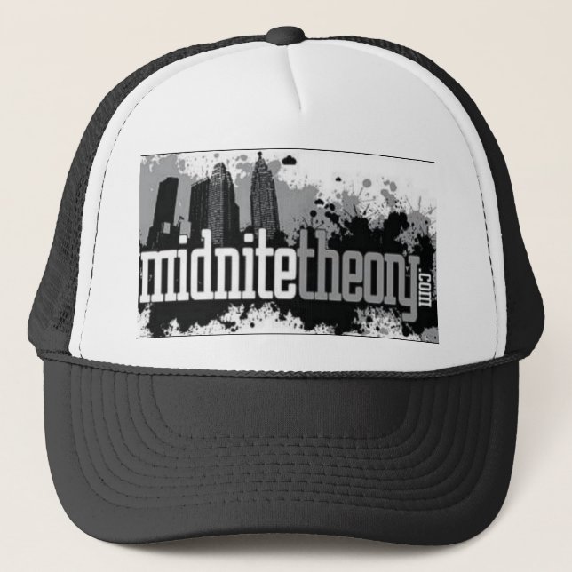 Midnite Theorie-Hut Truckerkappe (Vorderseite)