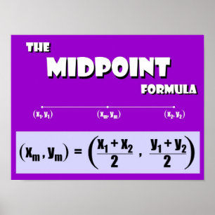 Midpoint-Formel Poster