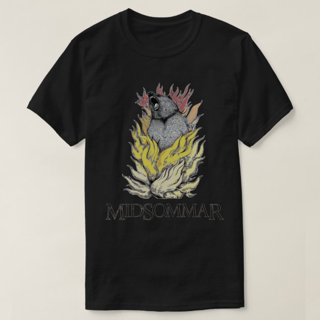 Midsommar - Bär in Flammen T-Shirt (Design vorne)