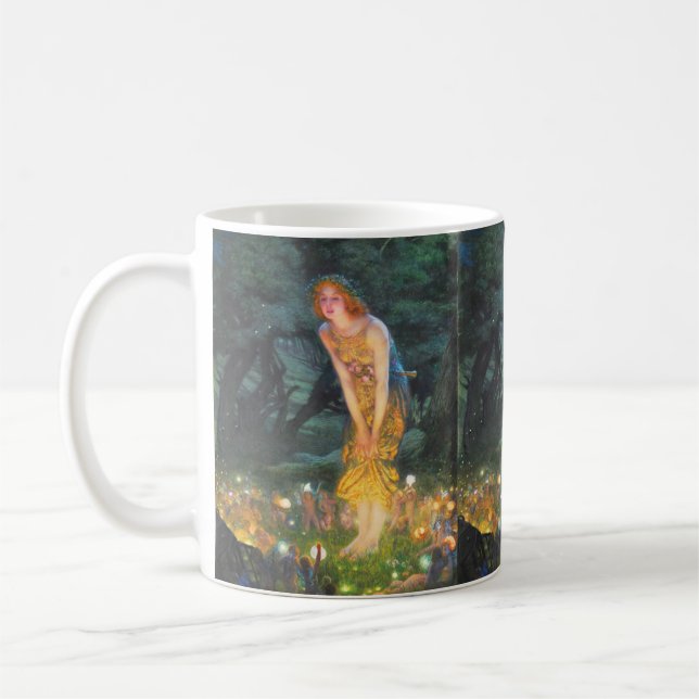 Midsommer Eve (1908) von Edward Robert Hughes Kaffeetasse (Links)
