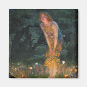 Midsommer Eve c. 1908 von Edward Robert Hughes Magnet