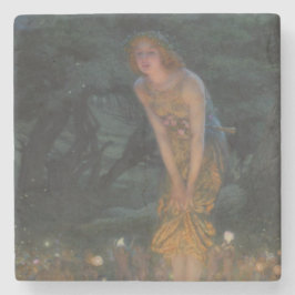 Midsommer Eve (von Edward Robert Hughes) Steinuntersetzer