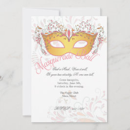 Midsommer Night Masquerade Ball Party Einladung