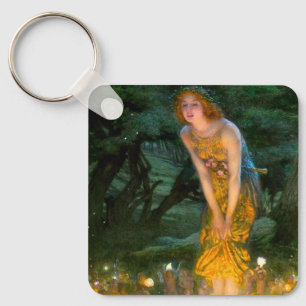 MidSummer Eve Edward Robert Hughes Schlüsselanhänger