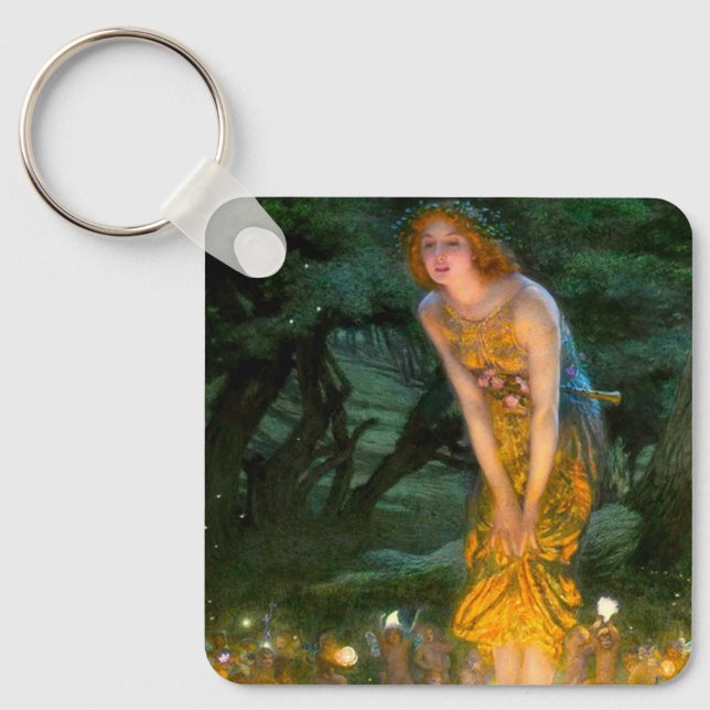 MidSummer Eve Edward Robert Hughes Schlüsselanhänger (Vorderseite)