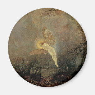 Midsummer Night von Grimshaw, viktorianische Vinta Magnet