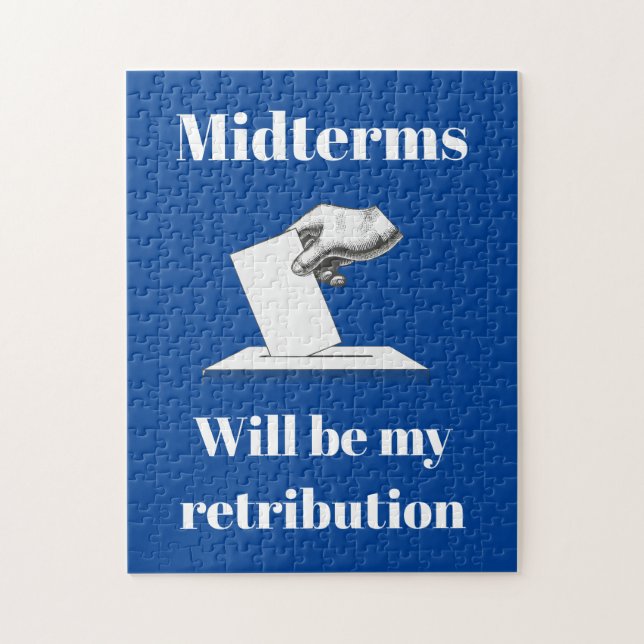 Midterms werden meine Rückgabe sein Puzzle (Vertikal)