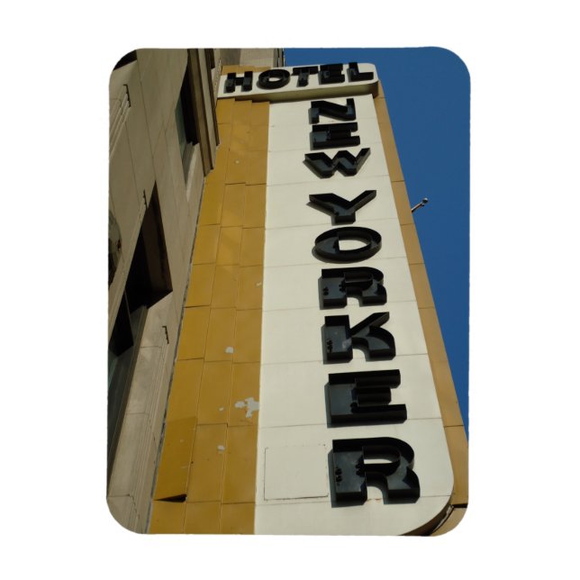 Midtown Manhattan Art Deco Magnet (Vertikal)